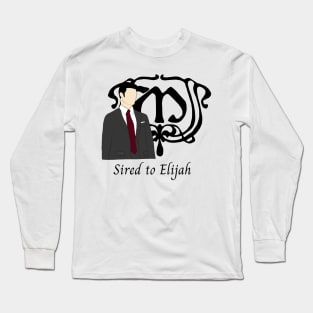 sird to elijah mikaelson mikaelson crest the originals Long Sleeve T-Shirt